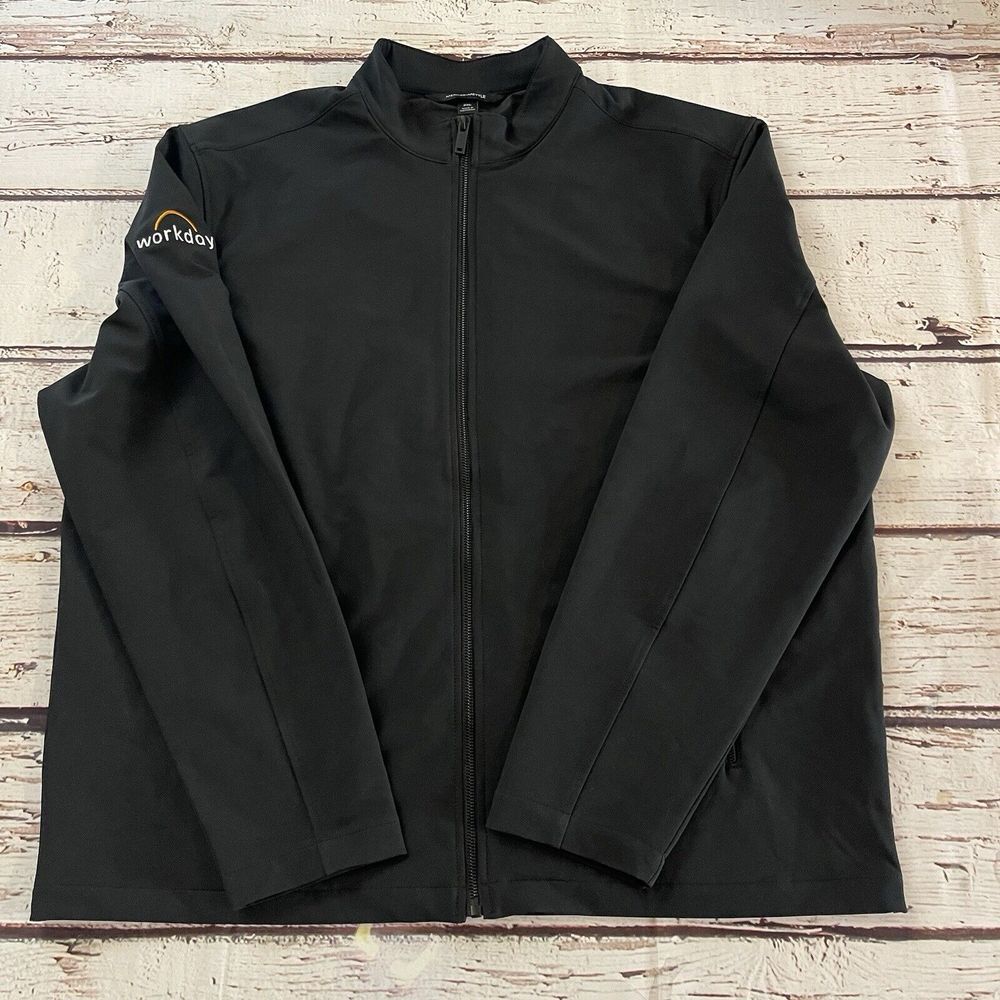 Mercer Mettle Workday Men's Size 2XL Jacket Zippered Black